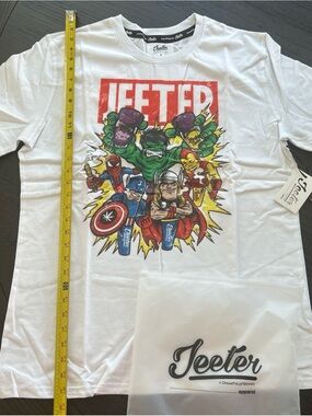 Baby JEETER Crafted By Humans XL Marvel Avengers Tshirt NEW NWT